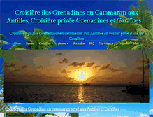 Tablet Screenshot of croisiereauxantilles.com